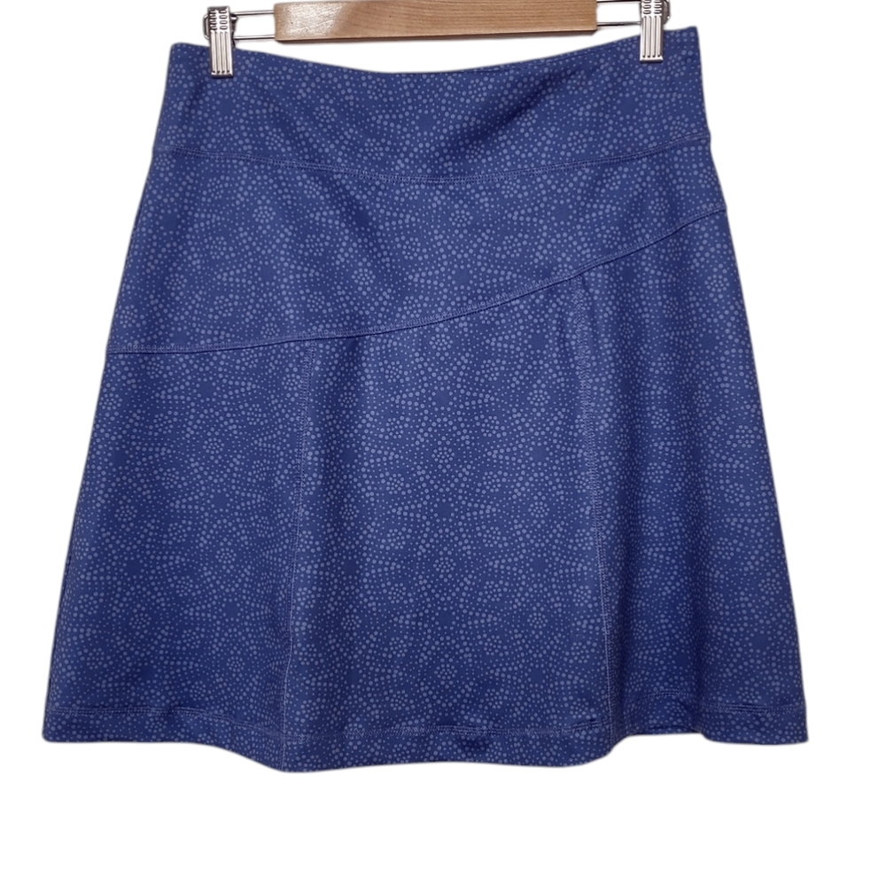 L.L. Bean Performance Dots Print Skirt